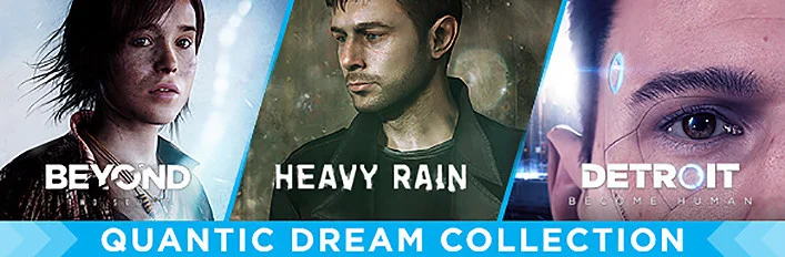 PC Steam Detroit: Become Human + Beyond: Two Souls + Heavy Rain + Fahrenheit Remastered (PEGI 18)