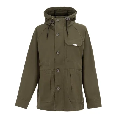 SoulCal Women's Soul Cotton Hooded Button Long Sleeve Parka Jacket, Sizes 8-12