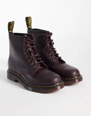 Dr Martens Unisex 1460 8 Eye Boots - Cherry Red