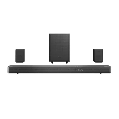 Hisense AX5125H 5.1.2 Soundbar with Wireless Subwoofer, Black
