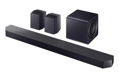 Samsung HW-Q990F Black 11.1.4ch Dolby Atmos Soundbar with Subwoofer & Rear Speakers