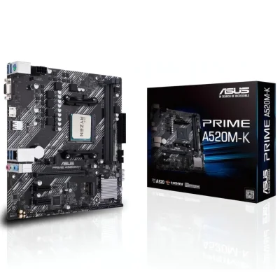 AMD Ryzen 7 5700X + ASUS PRIME A520M-K + Cooler Master Hyper 212 Spectrum ARGB Bundle