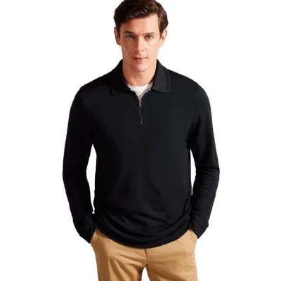 Ted Baker Karpol Men's Black Modal Sweater