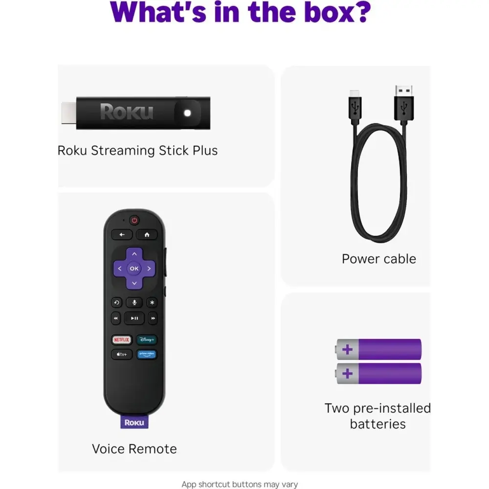 Roku Streaming Stick Plus 4K